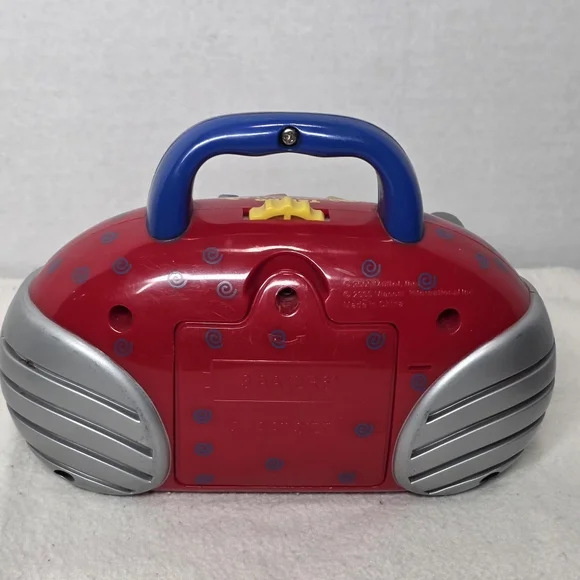 Vintage 2000 Blues Clues Musical Boom Box Toy With Lights & Changing Tempo - Picture 7 of 7